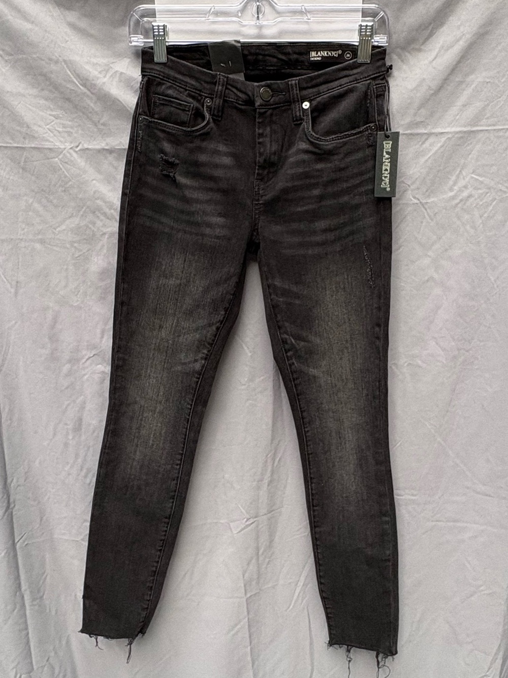 NWT Blank NYC The Bond Mid-Rise Black Skinny Jeans